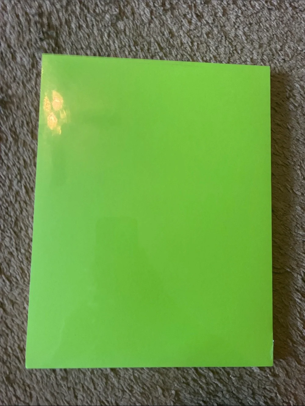 Neon Green Cardstock Pack